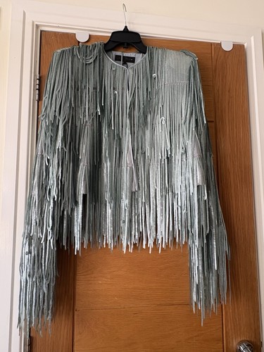 Zara sequin jacket - jacket, size