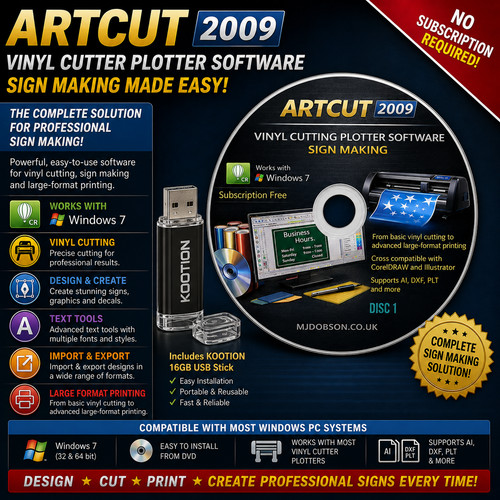 Artcut 2009 vinyl cutting - vinyl,