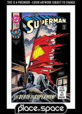 (WK03) SUPERMAN #75B FACSIMILE EDITION DAN JURGENS FOIL - PREORDER JAN 21ST