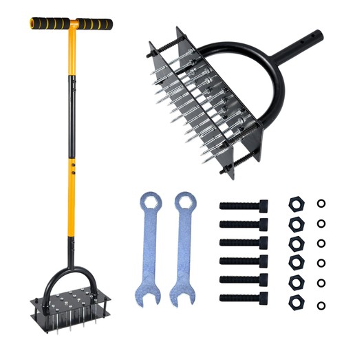 Garden lawn aerator tool - &,