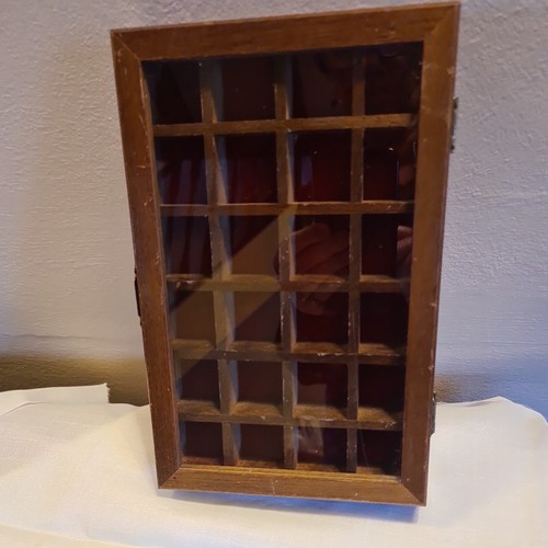 Glass fronted wooden - fronted,