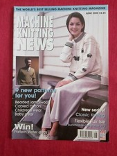 Machine Knitting News Magazine Useful For Brother Passap And Knitmaster 