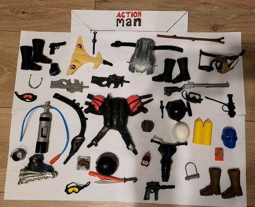 Vintage action man accessories - man,
