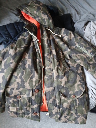 Vans camo parka - vans, vintage