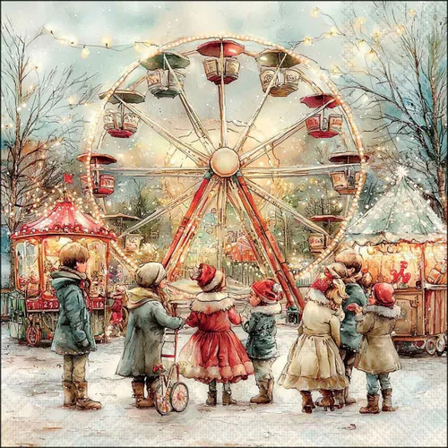 Christmas fair theme - 4x,