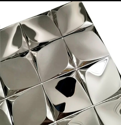 Wall tiles stainless steel - wall,