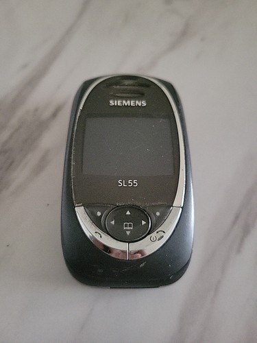 Vintage siemens sl55 mobile - siemens,