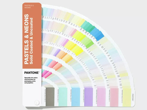 Pantone pastels neons - neons, coated