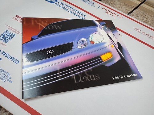 1998 lexus car sales - lexus, brochure
