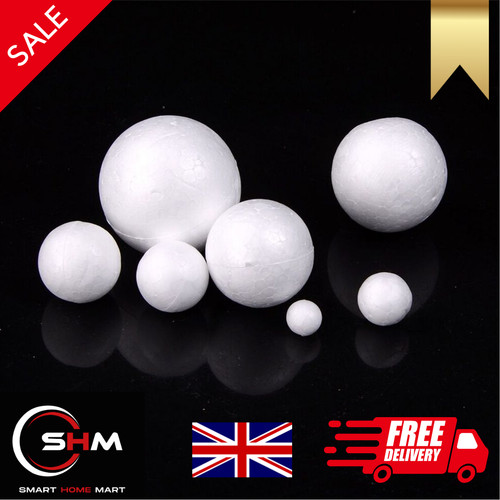 Solid polystyrene balls craft - solid,