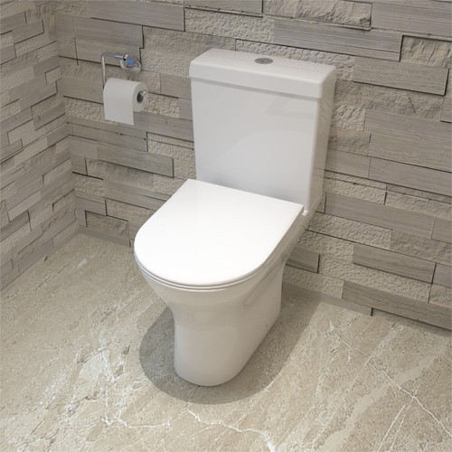 Aica bathroom close - close, coupled