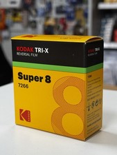 Kodak Tri-X Reversal Film 7266 Super 8 50ft