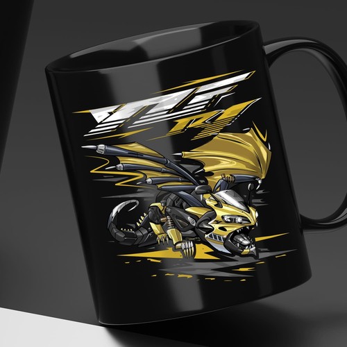 Coffee mug for yamaha - for, yzf-r1