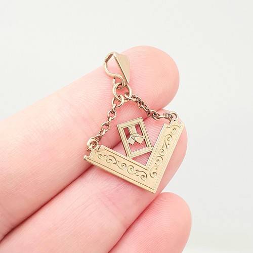 Vintage 9ct gold past - 9ct, masters