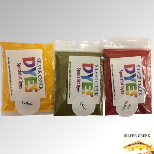 Fly tying dye 20g - fly, pack