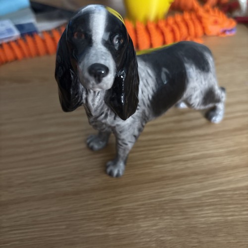 Beswick spaniel grey - beswick,