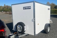 Van Trailer Boxxa 745SU - 7' x 4' x 5' - Single Axle - Unbraked -750kg - Ramp