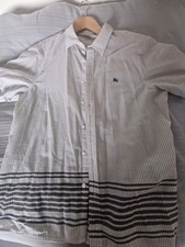 Burberry Brit Cotton Shirt  Mens Large Ptp 20.5 .