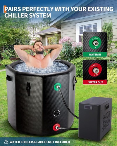186gallon inflatable ice bath - inflatable,