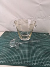 Vintage Glass Punch Bowl / Ice