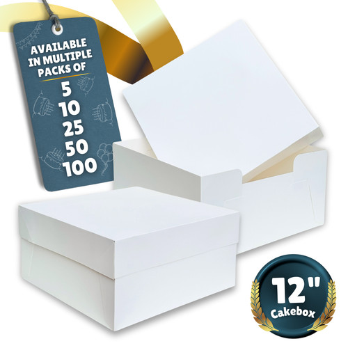 Inch lid base white cake - lid,