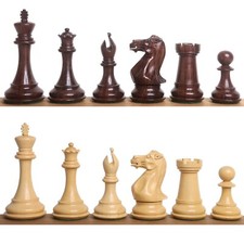 4" Sleek Staunton Luxury Chess