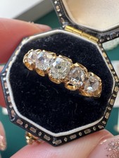 Antique 18ct Gold and Old Mine