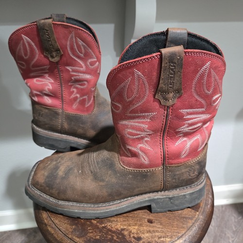 Hytest red safety boot - boot, slip