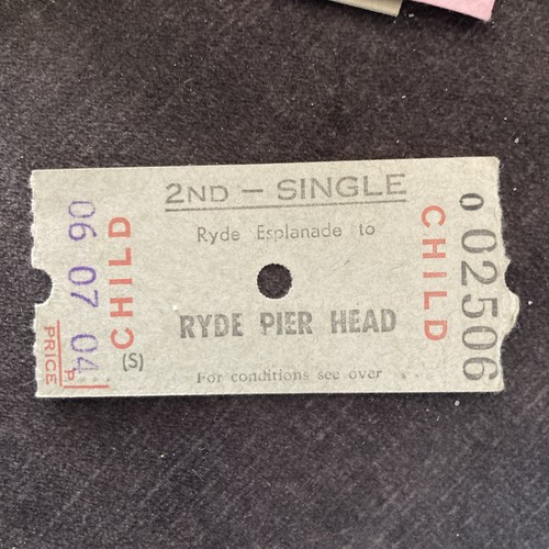 Railway ticket ryde - (,