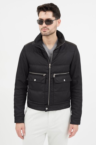 Prada nylon down jacket - nylon,