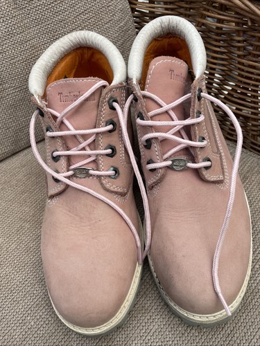 Timberland ladies pink boots - ladies,