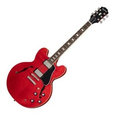 Epiphone - Marty Schwartz ES-335, Sixties Cherry, HH, No Tremolo, Laurel Fingerb