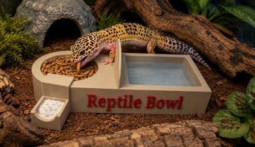 Triple reptile feeding - 1,