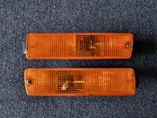 VW Golf Mk2 Jetta Mk2 MK2 Amber Big Bumper Indicator Repeater Turn Signals