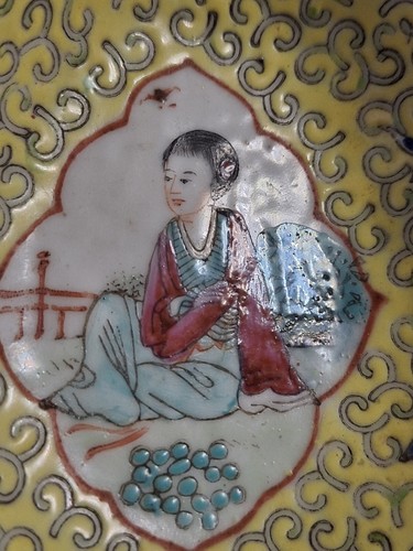 Antique chinese famille june - chinese,