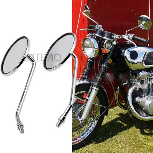 Chrome motorcycle rearview - chrome,