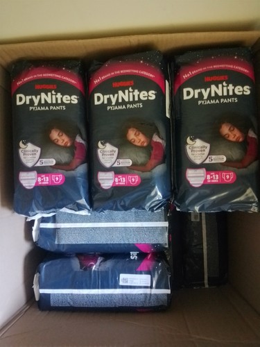 Huggies drynites years 6 - 8-13,
