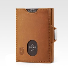 Mens Leather Trifold Wallet