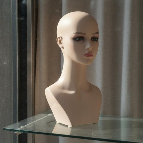 Hairpiece mannequin head bald - mannequin,