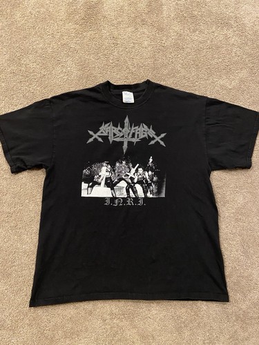 Sarcofago inri vtg shirt - sarcofago,