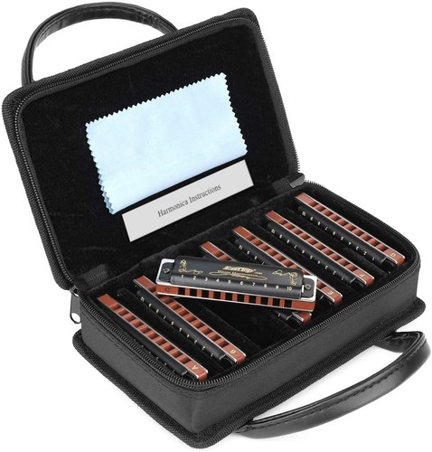 Easttop harmonica set key - set, in