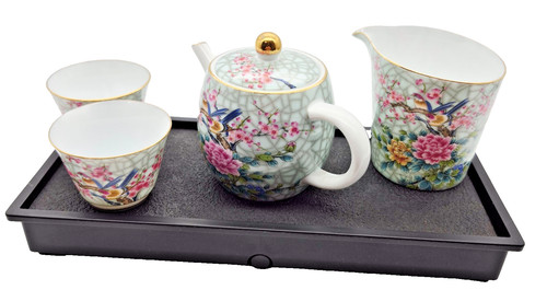 Vintage chinese porcelain tea - vintage,