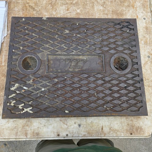 Cast iron manhole cover 660mm - cover,