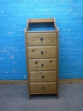 Ikea slim tallboy solid wood - ikea,
