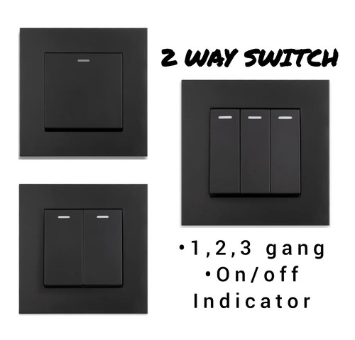 Modern 16a wall light - modern, switch