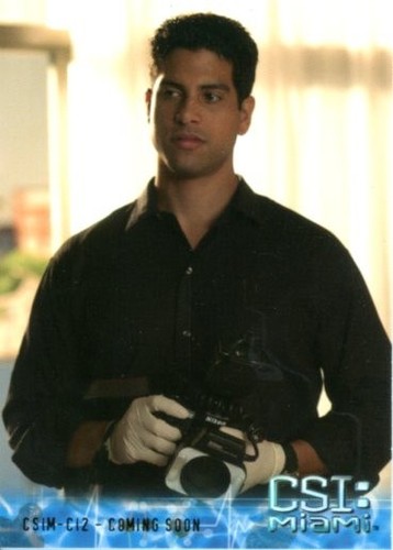 Csi miami series promo card - csi,
