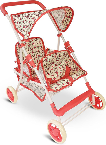 Double doll stroller - double,