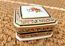 Wedgwood China Box Square Clio