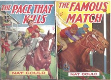Pace That Kills Famous Match Nat Gould Mellifont Horse Racing 1950s vintage pbs