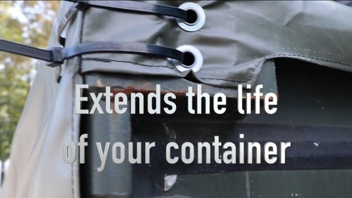 20ft shipping container cover - 20ft,